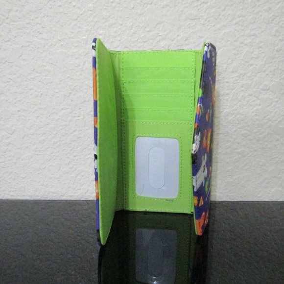 🎊🎃Loungefly Disney Mickey Mouse Halloween Treats Mini Backpack & Wallet NWT - Picture 9 of 13